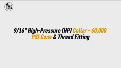 916 High-Pressure (HP) Collar – 60,000 PSI Cone

