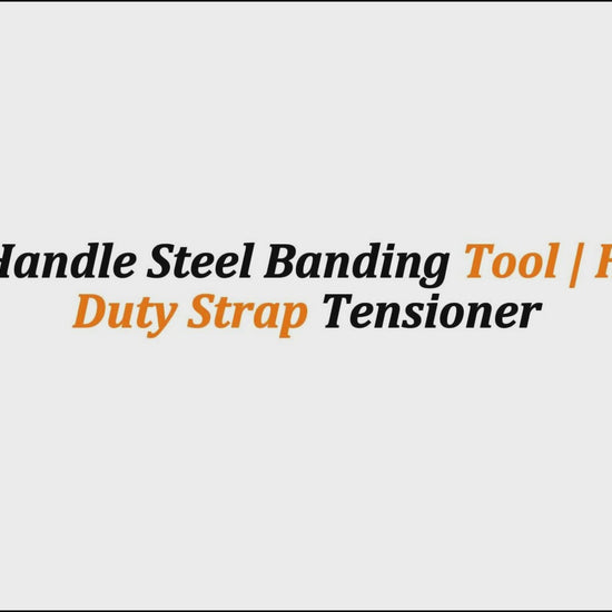 Spin-Handle Steel Banding Tool | Heavy-Duty Strap Tensioner