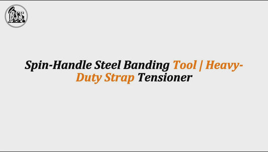 Spin-Handle Steel Banding Tool | Heavy-Duty Strap Tensioner