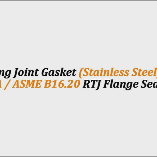 R-24 Ring Joint Gasket (Stainless Steel) | API 6A / ASME B16.20 RTJ Flange Seal