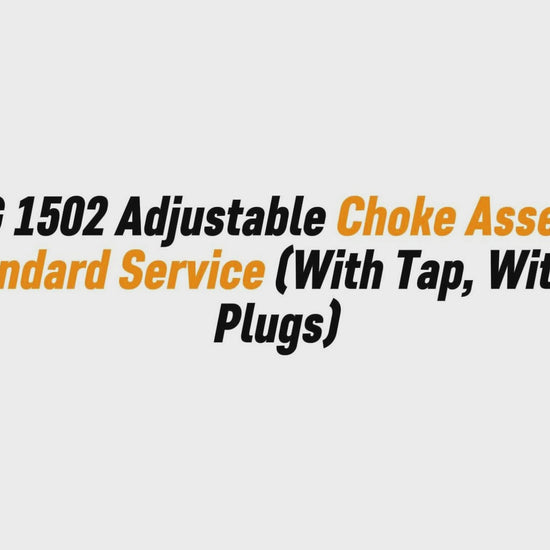 3" FIG 1502 Adjustable Choke Assembly – Standard Service (With Tap, Without Plugs)