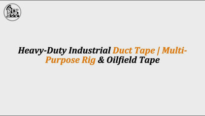 Heavy-Duty Industrial Duct Tape | Multi-Purpose Rig & Oilfield Tape