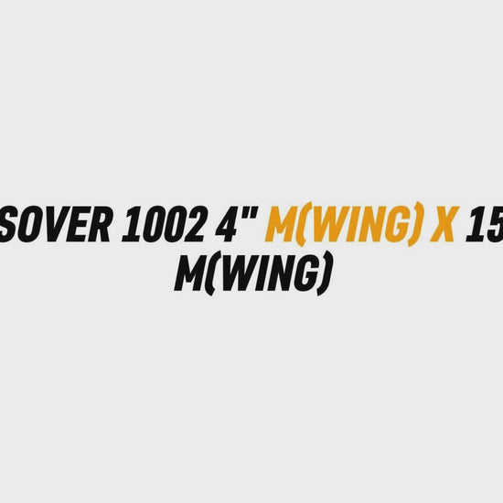 CROSSOVER 1002 4" M(WING) X 1502 3" M(WING)