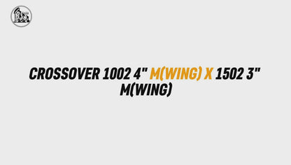 CROSSOVER 1002 4" M(WING) X 1502 3" M(WING)