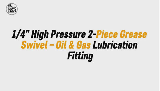14 High Pressure 2-Piece Grease Swivel – Oil & G