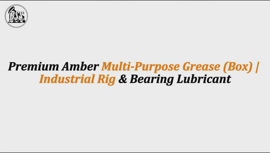 Premium Amber Multi-Purpose Grease (Box) | Industrial Rig & Bearing Lubricant