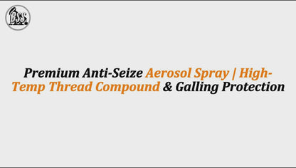Premium Anti-Seize Aerosol Spray | High-Temp Thread Compound & Galling Protection