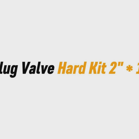 Plug Valve Hard Kit 2" * 1"