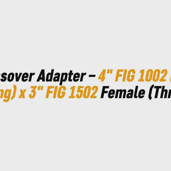 Crossover Adapter – 4 FIG 1002 Male (Wing) x 3