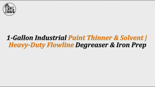 1-Gallon Industrial Paint Thinner & Solvent | Heavy-Duty Flowline Degreaser & Iron Prep