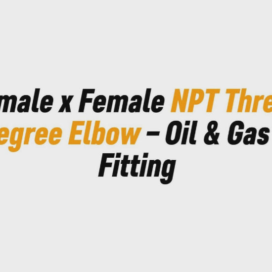 1" Female NPT Schedule XH (Extra Heavy) Tee – Oil & Gas Pipe Fitting