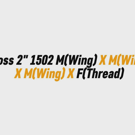Cross 2" 1502 M(Wing) X M(Wing)
 X M(Wing) X F(Thread)