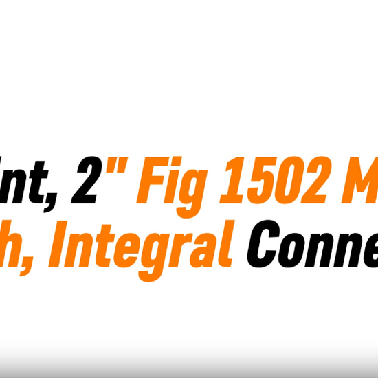 Pup Joint, 2 Fig 1502 MxF, 2FT length, Integral