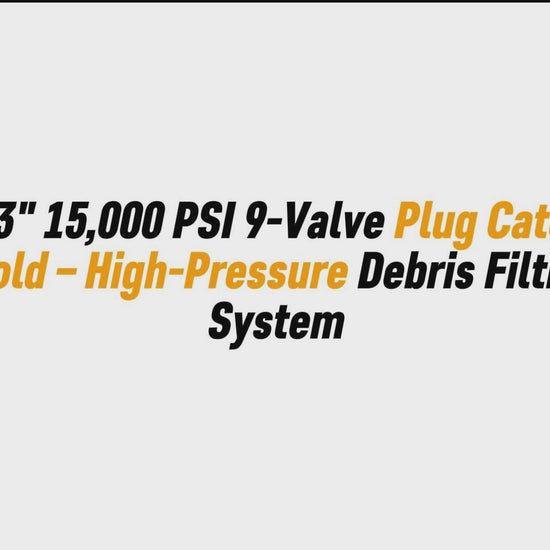 Plug Catcher Manifold – High-Pressure