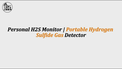 Personal H2S Monitor | Portable Hydrogen Sulfide Gas Detector