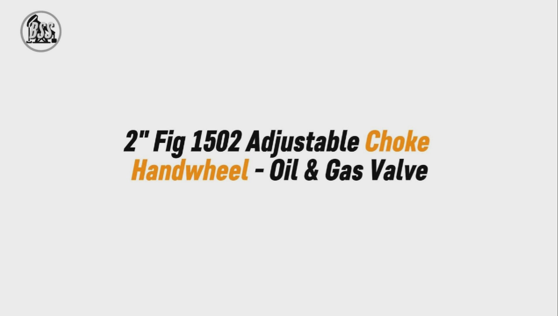 2" Fig 1502 Adjustable Choke Handwheel - Oil & Gas Valve