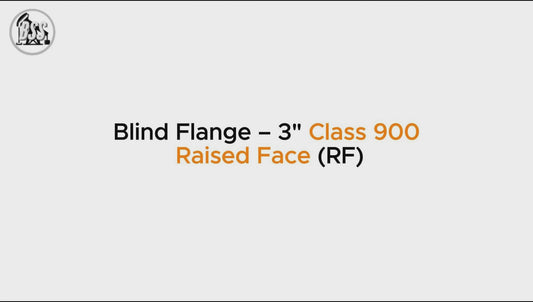 Blind Flange – 3" Class 900
 Raised Face (RF)