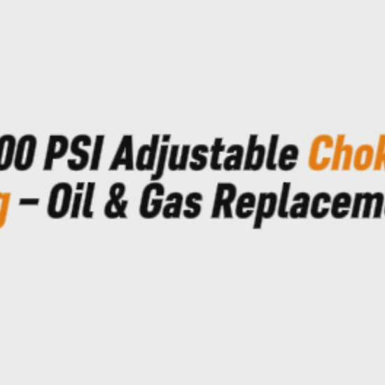 2" 15,000 PSI Adjustable Choke Stem Packing – Oil & Gas Replacement Part