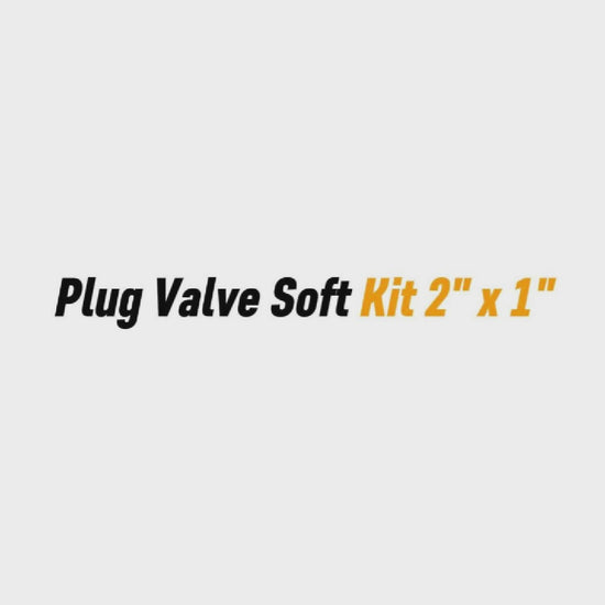 Plug Valve Soft Kit 2" * 1"