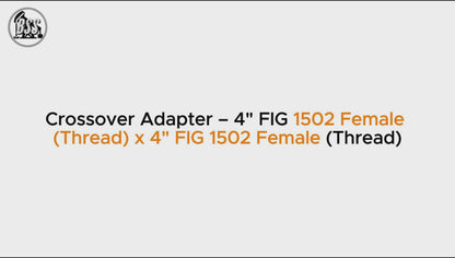 Crossover Adapter – 4 FIG 1502 Female (Thread) x