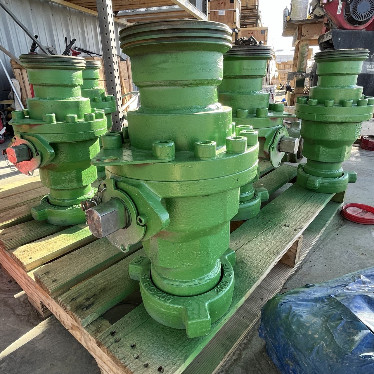 4" 2,000 PSI Fig 100/206 MxF Ball Valve Assembly – Standard Service Hammer Union Valve