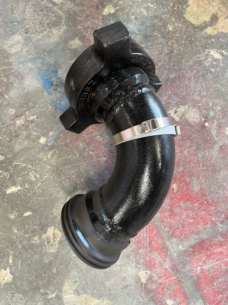 Welded Flowline Elbow – 3" FIG 100 Male (Wing) x 3" FIG 100 Female (Thread) | Butt Welded, SCH XH
