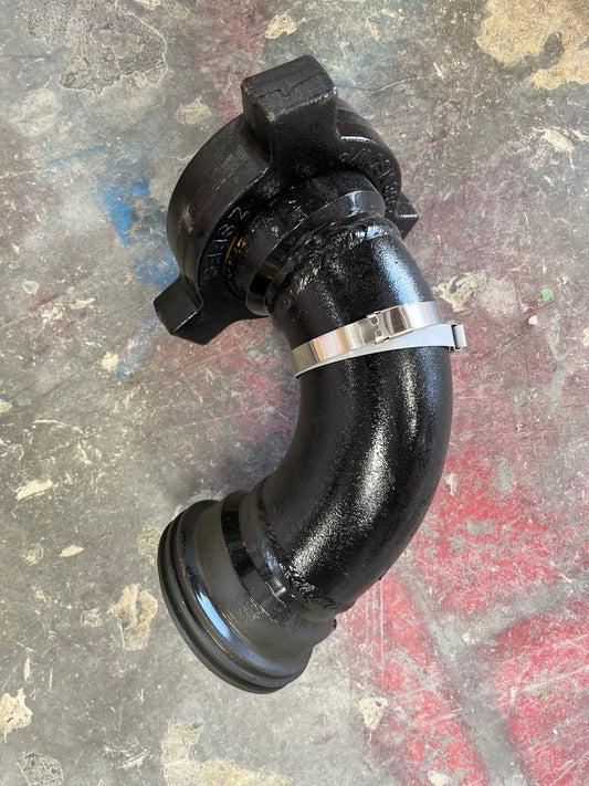 Welded Flowline Elbow – 3" FIG 100 Male (Wing) x 3" FIG 100 Female (Thread) | Butt Welded, SCH XH