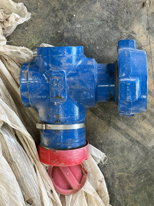 Double Cushion Elbow – 3" FIG 1502 Male (Wing) x 3" FIG 1502 Female (Thread) | Sour Service (H2S)