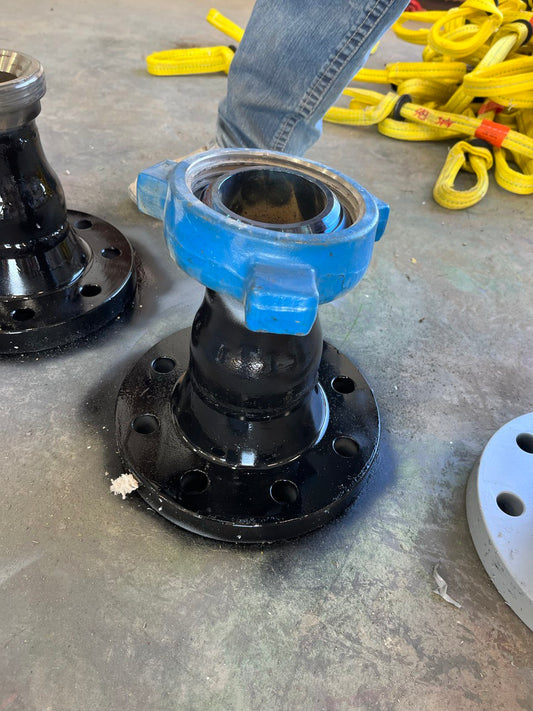 4" ANSI 300# x 3" Fig 206 Male Wing Flange Adapter, Butt Welded Sch XH – Oil & Gas Flowline Fitting