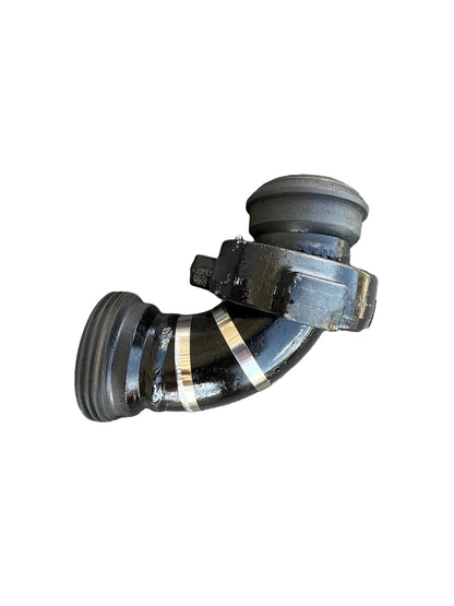 Double Cushion Elbow – 3" FIG 1502 Male (Wing) x 3" FIG 1502 Female (Thread) | Sour Service (H2S)