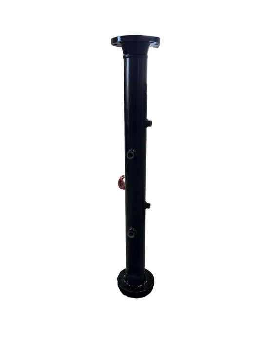4" 150# Flanged End Data Header Spool | 4' Length w/ 1/2" & 3/4" Ports