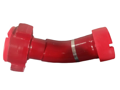 Flowline Elbow – 3" FIG 1502 Male (Wing) x 3" FIG 1502 Female (Thread) | 45 Degree