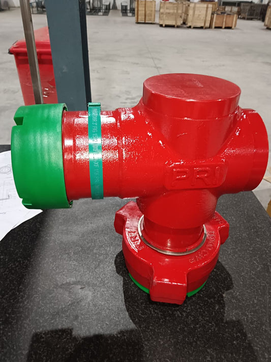 Double Cushion Elbow – 3" FIG 1502 Male (Wing) x 3" FIG 1502 Female (Thread) | Sour Service (H2S)