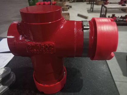 Cushion Elbow – 3" FIG 1502 Female (Thread) x Female (Thread)