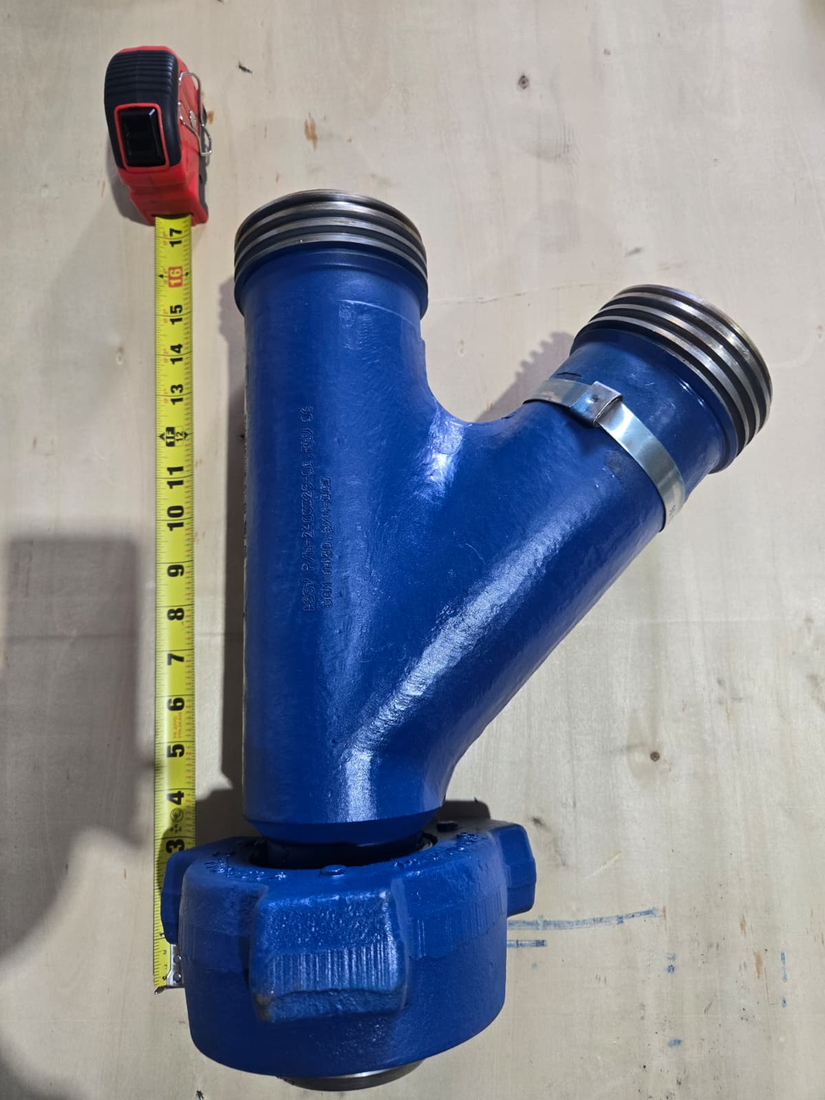 2" Fig 1502 Lateral (F x F x M) – High-Pressure Flowline Fitting