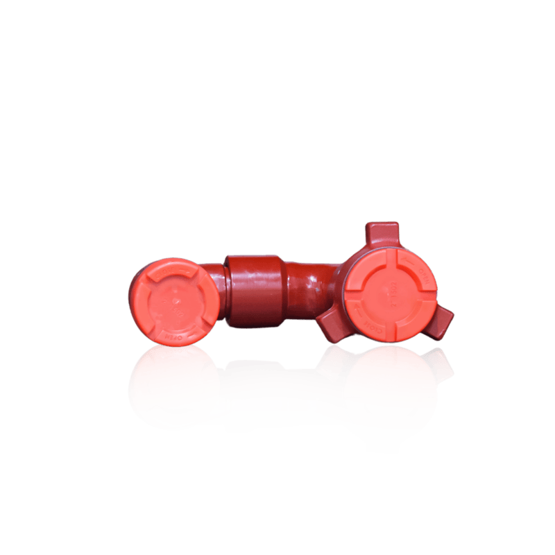 SWIVEL JOINT 2" FIG 1502 STY 10 MALE(WING) x FEMALE (THREAD)