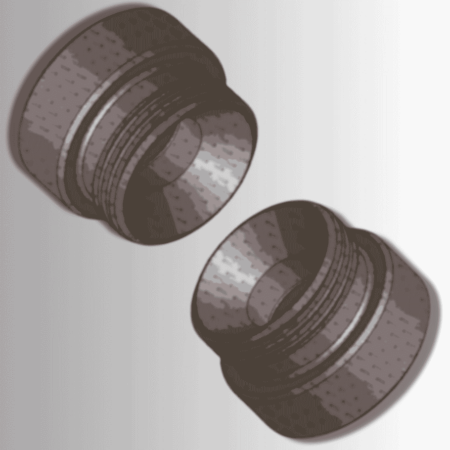 Fig 206 Blanking Cap, 2 206 F, 12 NPT Tap, 2000 psi, Sour Service