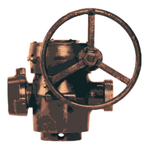 Plug Valve, Gear Operated, Low Torque, 3" 1502 MxF, 15,000 PSI, STD Service