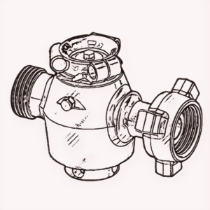 Plug Valve, Manual, Low Torque, 2" 1502 MxF, 10,000 PSI, Sour Service