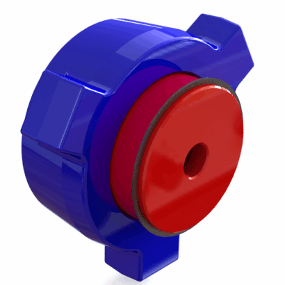 BLANKING CAPS, 2_, 3_ & 4_ 1502 M WTH WING NUT & 9 16_ AUTOCLAVE (STD) ORIENTATION-1-min