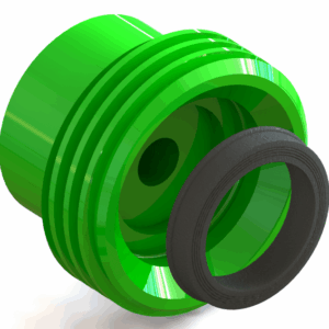 EXPLODED VIEW - BLANKING CAPS, 2_, 3_ & 4_ 1502 F WITH 1 2_ NPT TAP (SOUR)-min