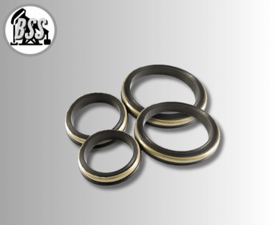 Hammer Union Seal – Fig. 602/1002/1502, FKM (Viton), 90 Duro, Brass Ring