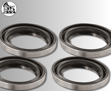 Hammer Union Seal, 1" to 4", Fig. 602/1002/1502, FKM (Viton), HNBR, SS Ring, 80/85/90 Duro