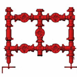 3" fig. -9 VALVES,2 CHOKE MANIFOLD
