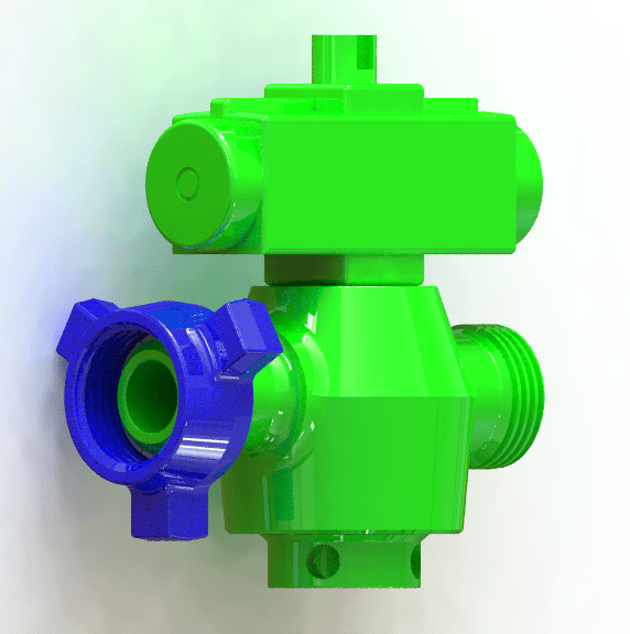 PLUG VALVE(ESD), 2_ X 2_ FIG 1502, M X F, SOUR SERVICE, ISOMETRIC-min
