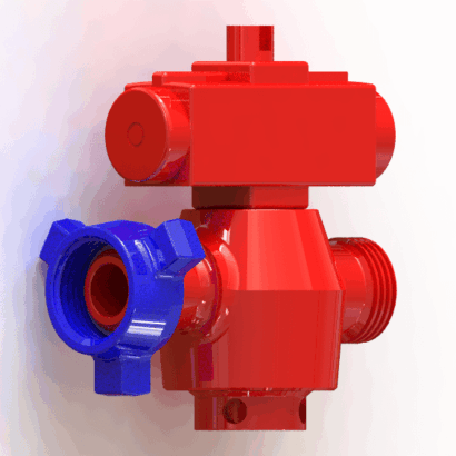 PLUG VALVE(ESD), 2_ X 2_ FIG 1502, M X F, STD. SERVICE, ISOMETRIC-min