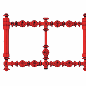 3" x 3" 9-Valve Catcher Manifold