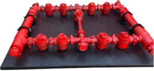 3x3 9 valve plug catcher Trash Catcher Manifold - Best manifold supplier in USA