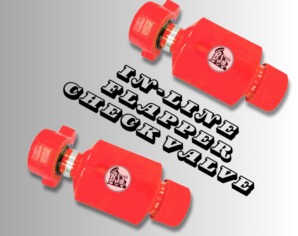 In-line Flapper Check Valve | Heavy Fittings | High Pressure Fittings | High Pressure Supplies | Flow Iron Fittings | Flowback Equipment | Flowline accessories