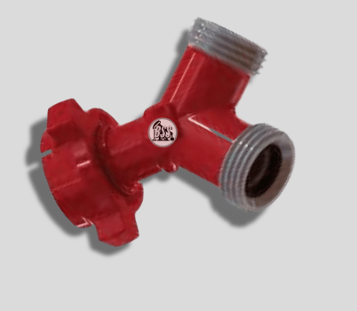 90 Degree Y MFF , wye mff - Integral Fitting - Flowline Fittings - Flowback Iron Fittings - High Pressure Fittings